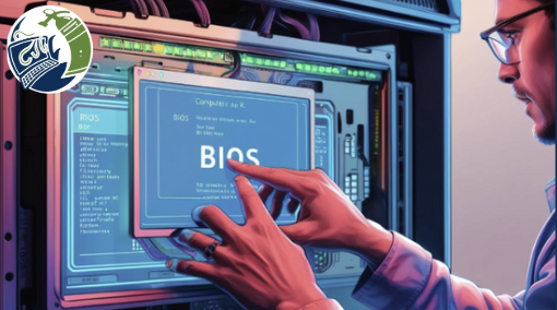 Hombre entrando a la BIOS