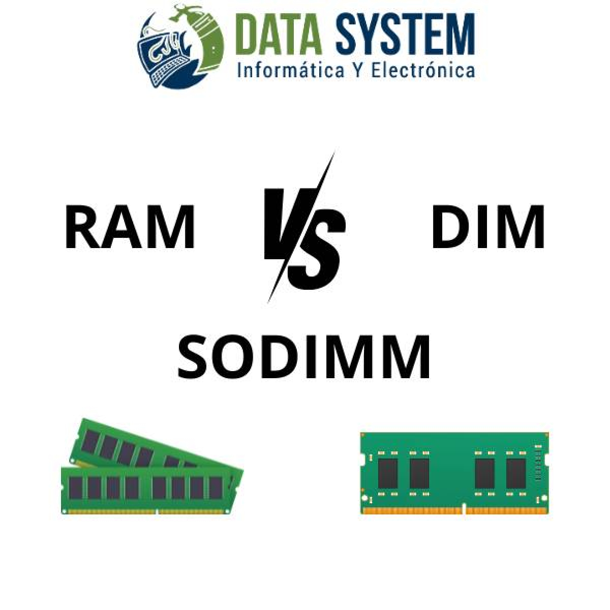 RAM DIMM y SODIMM, ¿Conoces sus diferencias?