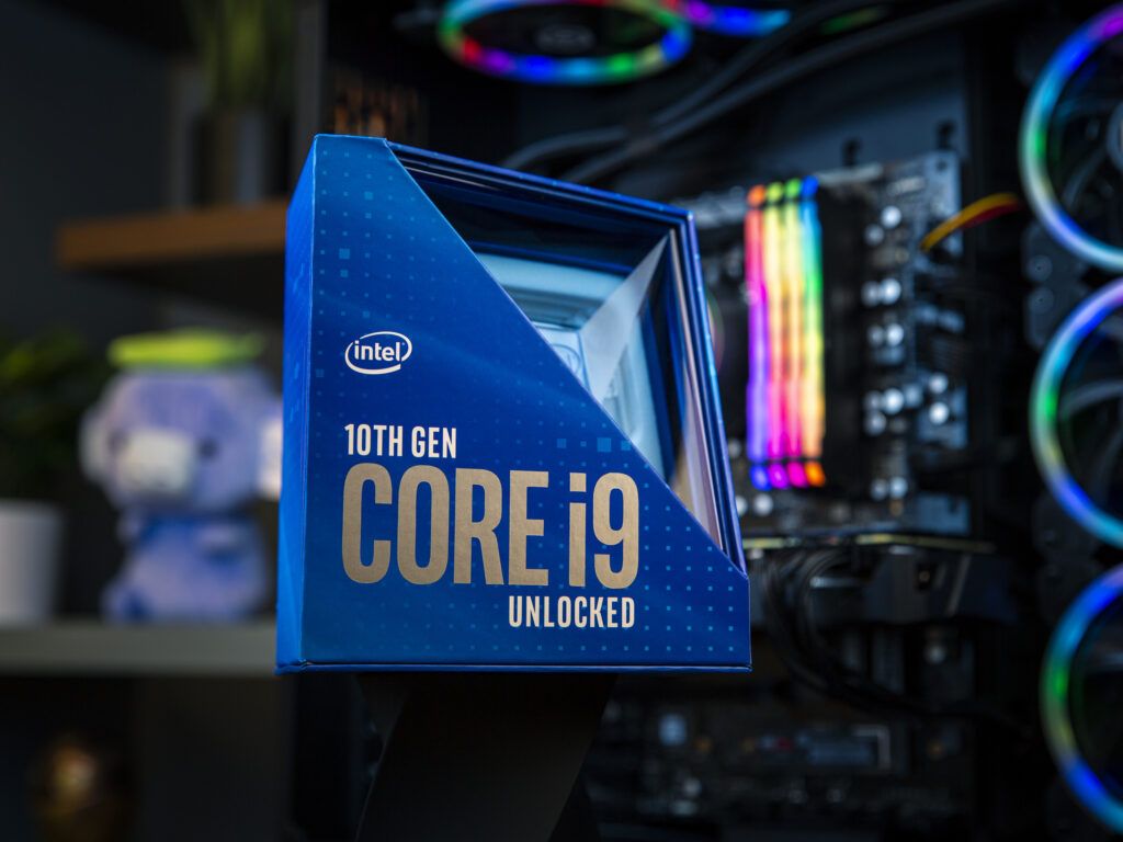 procesador de juegos más rápido Intel i9 10900K