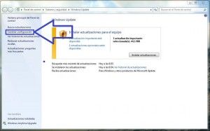 Desactivar actualizaciones en Windows 7/8