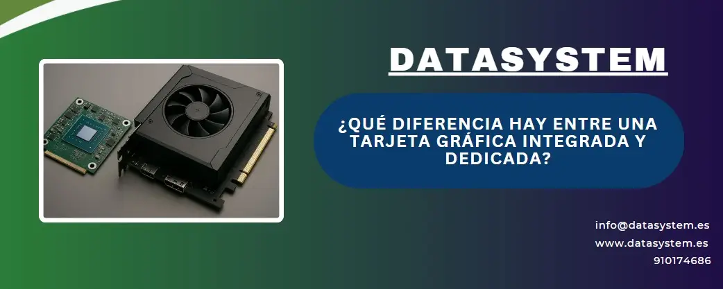 ¿Qué diferencia hay entre una tarjeta gráfica integrada y una dedicada