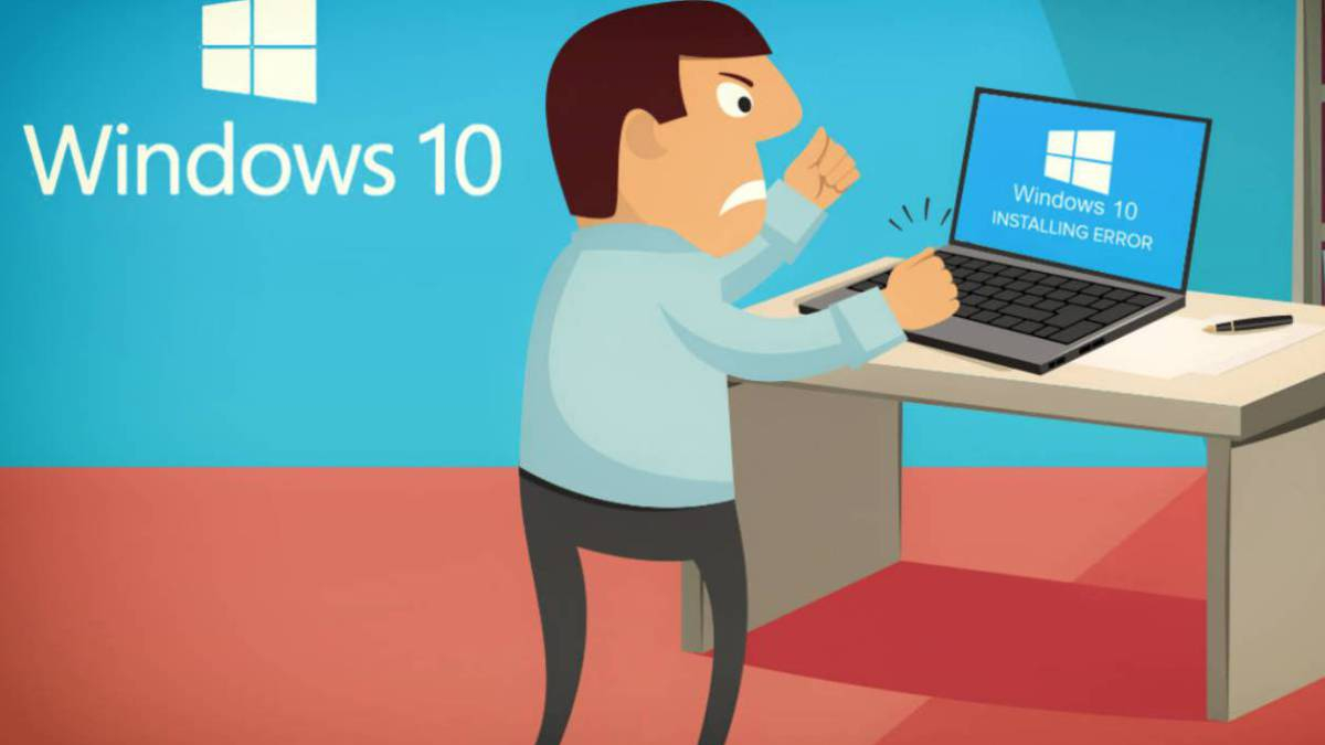 ¿Errores frecuentes Windows 10?
