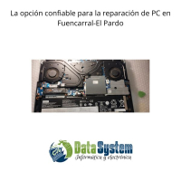 DATA SYSTEM - La opción confiable para la reparación de PC en Fuencarral-El Pardo