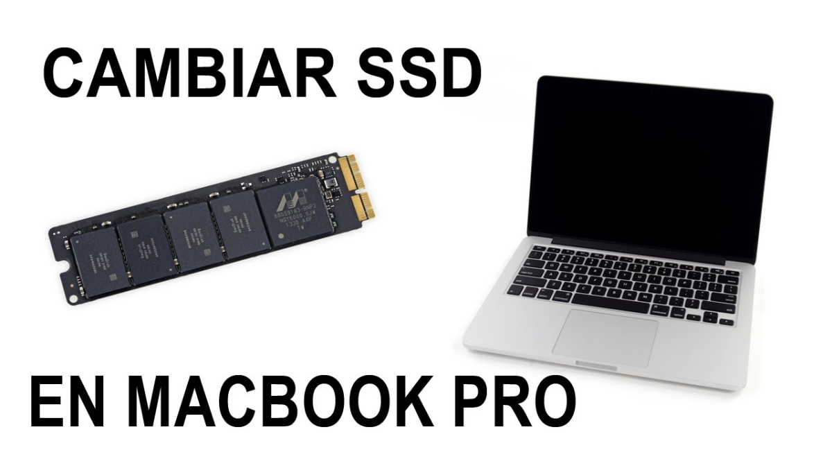 ¿Cómo cambiar el SSD de tu MacBook Pro o Mac Pro?