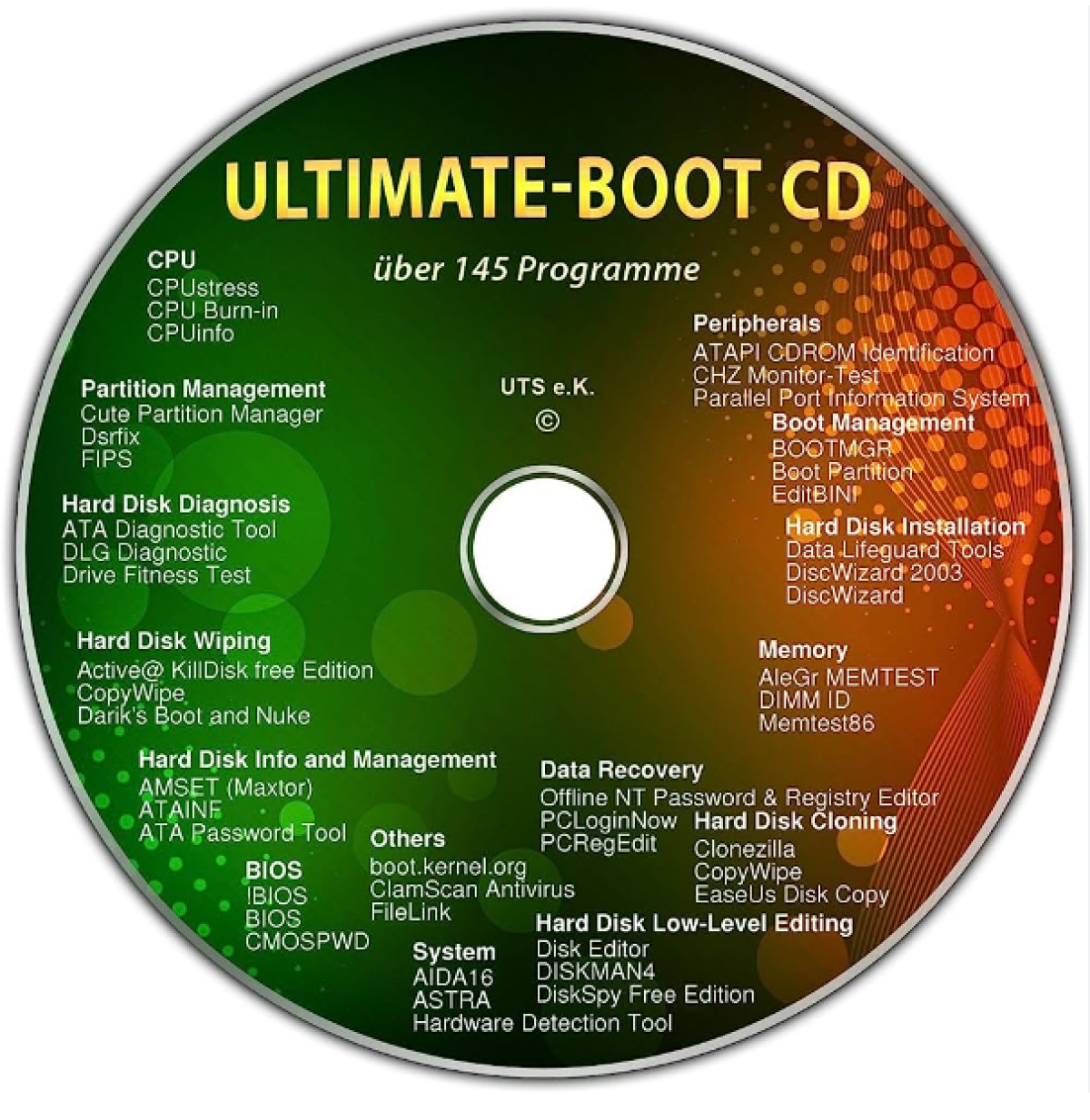 Ultimate Boot CD que es y como funciona