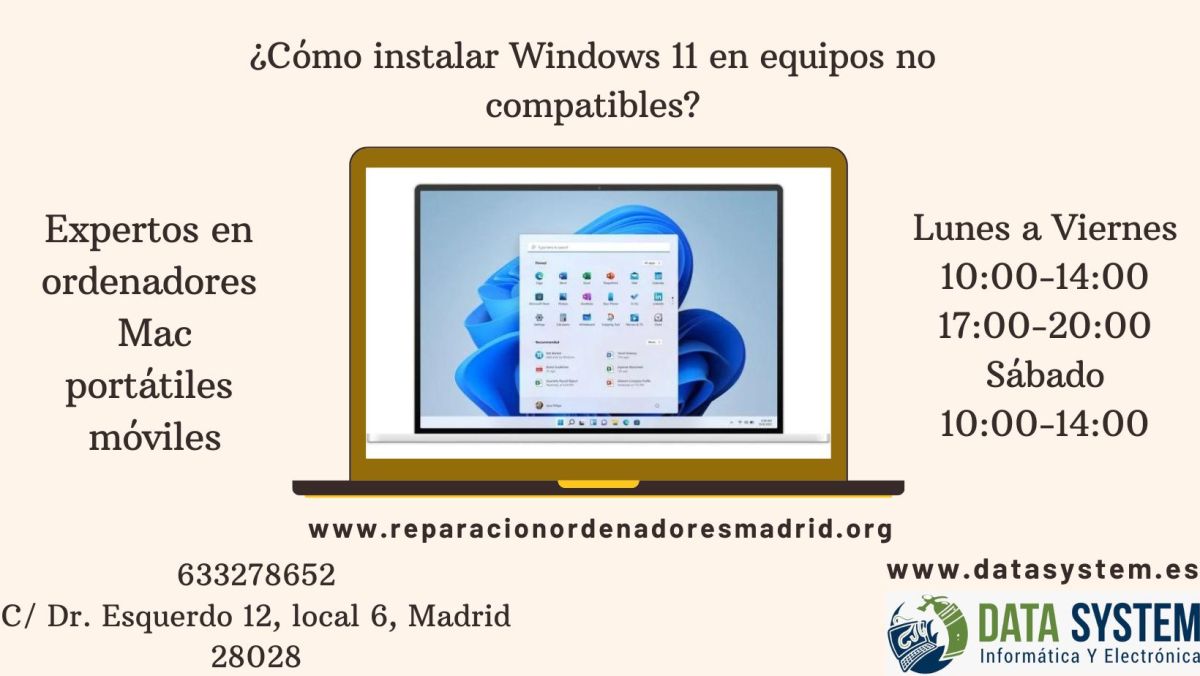 ¿Cómo instalar Windows 11 en equipos no compatibles?